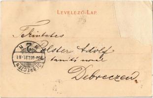 1903 Felsőlövő, Oberschützen; Otto Kirnbauer No. 781.  (Rb)