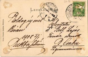 1908 Szabadkígyós, Kígyós (Békés); Wenckheim-kastély (EK)