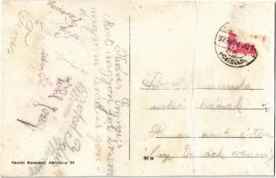 1923 Óhíd (Zala), Római katolikus templom és iskola, kastély (r)