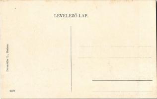 Resica, Resita; nagyolvasztók a vasgyárban, iparvasút. Braunmüller L. kiadása / Hochöfen / smelters ...