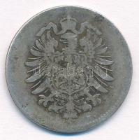 Német Birodalom 1875H 1M Ag T:3
German Empire 1875H 1 Mark Ag C:F
Krause KM#7