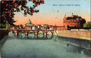 4 db régi olasz városképes lap / 4 pre-1945 Italian town-view postcards