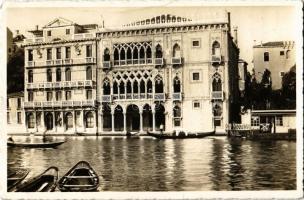 4 db régi olasz városképes lap / 4 pre-1945 Italian town-view postcards