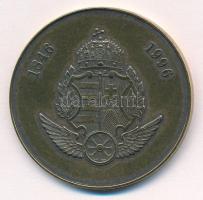 Bognár György (1944-) 1996. "Magyar Vasút - 150 Éve Európában, Pest-Buda" Br emlékérem (42...