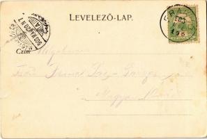 1903 Fraknó, Forchtenstein; vár, Wurzlhofer vendéglője, Rozália kápolna / Schloss, Gasthaus, Rosalia...