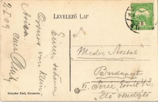 1909 Székelykocsárd, Kocsárd, Lunca Muresului; Vasútállomás / Bahnhof / railway station