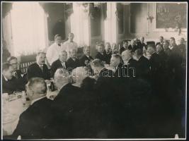 1935 Rektori konferencia, 4 db fotó, 9×14 és 17×23 cm-es méretben