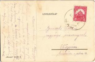 1928 Sárosd, Gróf Eszterházy kastély, Hangya fogyasztási szövetkezet üzlete és saját kiadása