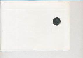 Tuvalu 1985. 5c, felbélyegzett borítékban, bélyegzéssel, német nyelvű leírással T:1- patina
Tuvalu ...