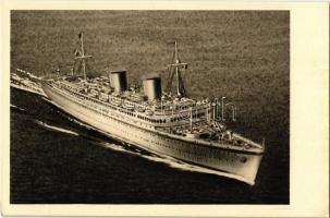 3 db régi hajó motívumlap / 3 pre-1945 ship motive cards (Cosulich Line, Europe-Egypt Line)