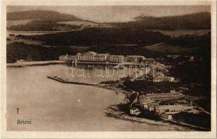 Brijuni, Brioni (Adria) - 6 db régi városképes lap / 6 pre-1945 town-view postcards