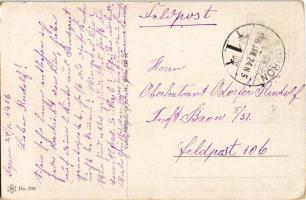 Hindenburg kommt / WWI German military art postcard. Novitas No. 248. s: Kirwub