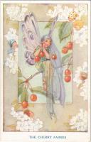 6 db régi tündérmese művészlap Margaret W. Tarrant szignójával / 6 pre-1945 fairytale illustration a...