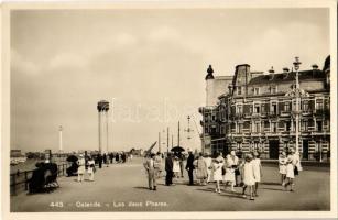 Ostend, Ostende, Oostende - 5 pre-1945 unused town-view postcards
