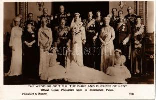 9 db régi angol uralkodói képeslap / 9 pre-1945 British royalty motive postcards