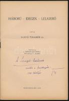 Vanyó Tihamér dr.: Háború-idegek-lelkierő. Pannonhalma, 1944. 18p