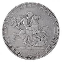 Nagy-Britannia 1819LIX 1C Ag "III. György" (27,97g) T:2- ph. / 
Great Britain 1819LIX 1 C...