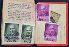 cca 1940-1960 Vegyes papírrégiség tétel, közte igazolványok is