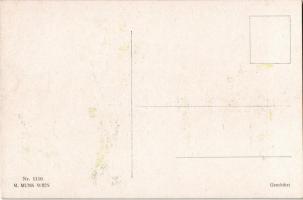 Auf Kriegsdauer aktiviert / K.u.K. (Austro-Hungarian) military art postcard. M. Munk Wien Nr. 1110. ...