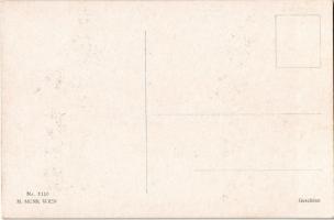 Der Erholungs-Urlauber / K.u.K. (Austro-Hungarian) military art postcard. M. Munk Wien Nr. 1110. s: ...