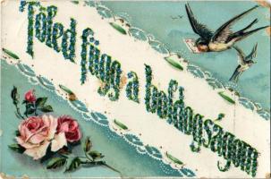 20 db régi motívumlap: romantikus üdvözlőlapok, folklór és művészlapok, hölgyek, stb. közte pár lith...