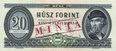1975. 20Ft "Minta" T:I