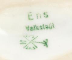 Ens pillangó, kézzel festett, jelzett, apró kopásokkal, m: 4,5 cm