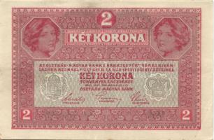 1912. 100K(1x), 1917. 2K(4x) fekete "Deutschösterreich fny-sal T:II + Ausztria 1922. 1000K Oszt...