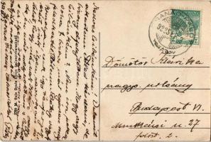 1922 Csanádpalota, Hitelszövetkezet, Takarékpénztár, Ferenc József út. M. Buja Gyula kiadása