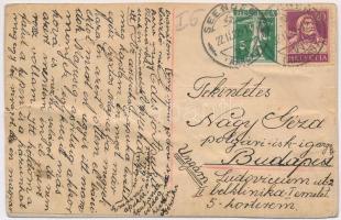 1922 Seengen, Hs. Meier-Hegnauer Bazar / bazar shop, floral (r)