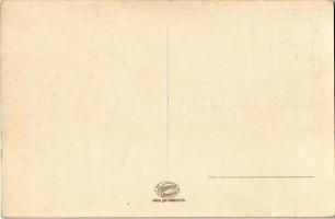 Légi erők. Második világháborús hazafias magyar propagandalap repülőgéppel és pilótákkal / WWII Hung...