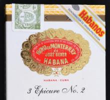 Habanos  kubai szivar, bontatlan csomagolás, 3 db-os