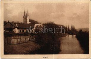 Ipolyság, Sahy; templom. Kiadja Polgár J. / church