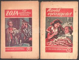 1947 Misszió Lapok 2 db száma + Ápold egészségedet és Zoja egy partizánlány története