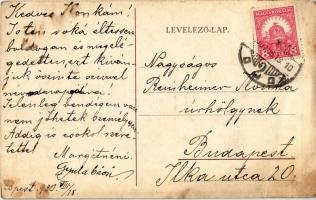 1930 Emlék Szent István Napjára! / Hungarian irredenta art postcard s: C. Kíesel (EK)