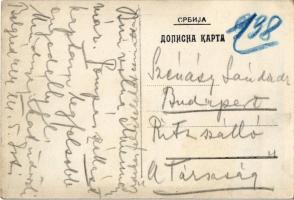 Sabac, Szabács, Schabatz; Első világháborús megcsonkított osztrák lány / Mutilated Austrian girl in ...