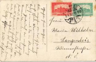 1924 Sopron, Tómalom fürdő vendéglő / Teichmühle. photo