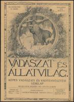 1916 A Vadászat és Állatvilág, képes vadászati és vadtenyésztési szaklap XV. évfolyamának 13. száma