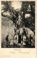 Zselíz, Zeliezovce; Fakastély. Adler Victor / tree castle + 1903 TERGENYE