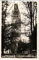 1940 Nagybánya, Baia Mare; Szent István torony / city tower. photo