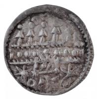 1172-1196. Denar Ag "III. Béla" (0,27g) T:1-,2 Hungary 1172-1196. Denar Ag "Bela III&...