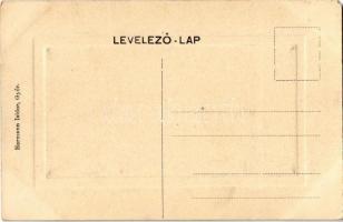 Győr, Baross út, Kocsis Jenő csipke és női ruha díszek üzlete. Hermann Isidor kiadása (EM)