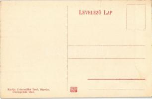 Szentes, Csongrád vármegyei történelmi és régészeti társulat múzeuma, agyagművesség, belső. Untermül...