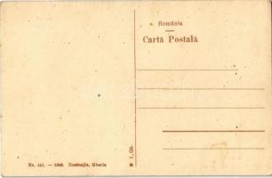 Brassó, Kronstadt, Brasov; Korona szálloda, autó / Hotel Coroana, automobile