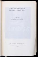 William Shakespeare: Shakespeare összes drámái I-IV. kötet. Bp., 1955, Új Magyar Könyvkiadó. Kiadói ...