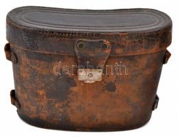 cca 1902 C. P. Goerz Berlin Trieder Binocle (6×) távcső, a, sorozatszám: 257799, kopott, eredeti kop...