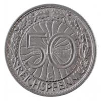 Német Harmadik Birodalom 1933J 50pf Ni T:1-
German Third Reich 1933J 50 Pfennig Ni C:AU
Krause KM#...