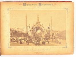 [Párizsi világkiállítás albuma, 1900] Exposition Universelle de 1900. Photogravures de ND Phot.
Pár...