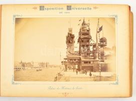 [Párizsi világkiállítás albuma, 1900] Exposition Universelle de 1900. Photogravures de ND Phot.
Pár...