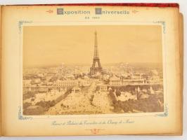 [Párizsi világkiállítás albuma, 1900] Exposition Universelle de 1900. Photogravures de ND Phot.
Pár...